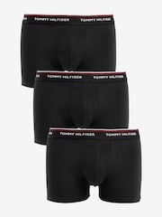 Tommy Hilfiger Black Black Boxers 3 Pack - Image 1 of 4