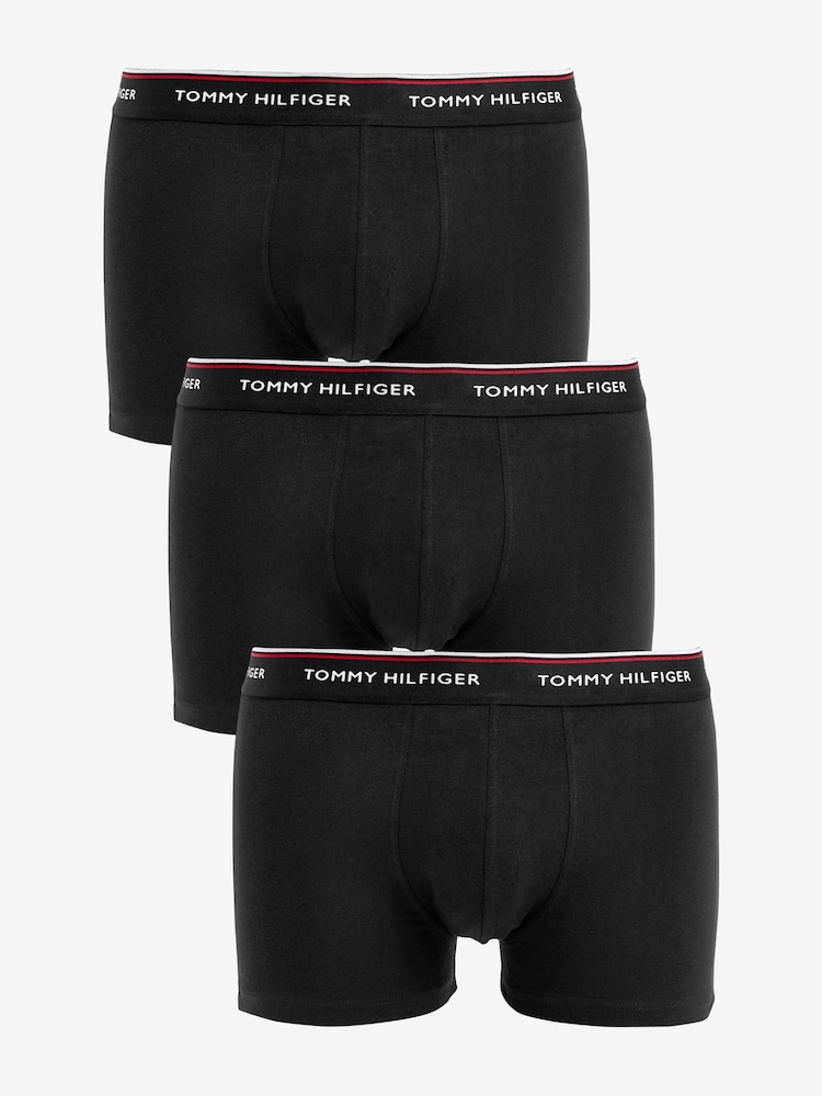 Tommy Hilfiger Black Black Boxers 3 Pack - Image 1 of 4