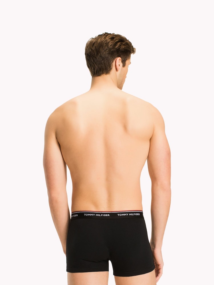 Tommy Hilfiger Black Black Boxers 3 Pack - Image 4 of 4 Tommy Hilfiger Black Black Boxers 3 Pack - Image 4 of 4