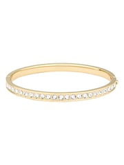 Ted Baker Gold Tone CLEMARA: Crystal Hinge Adjustable Bangle - Image 6 of 8