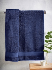 Blue Royal Egyptian Cotton Towel - Image 2 of 5