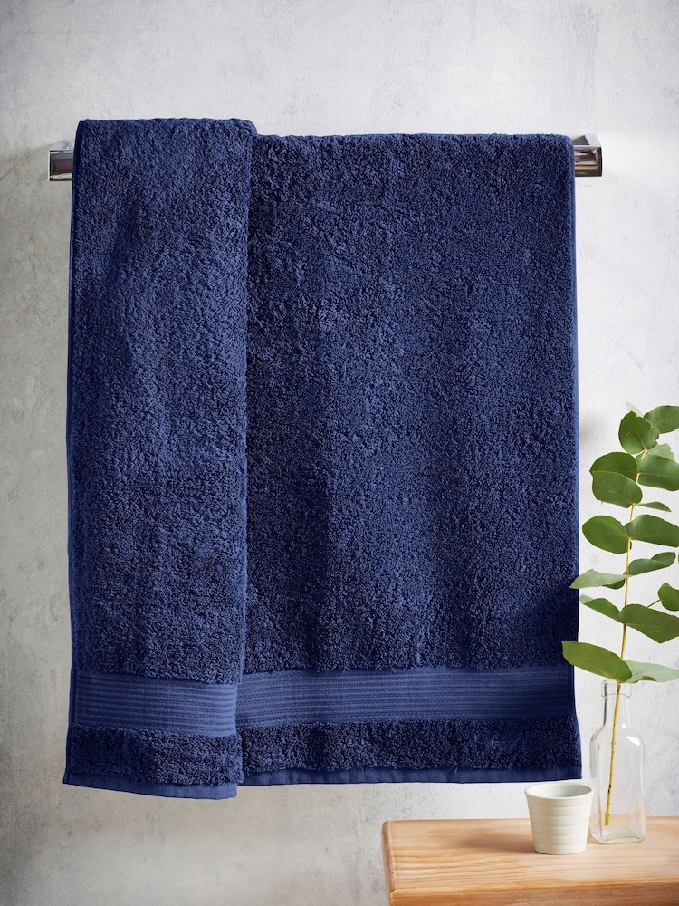 Blue Royal Egyptian Cotton Towel - Image 2 of 5