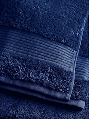 Blue Royal Egyptian Cotton Towel - Image 3 of 5
