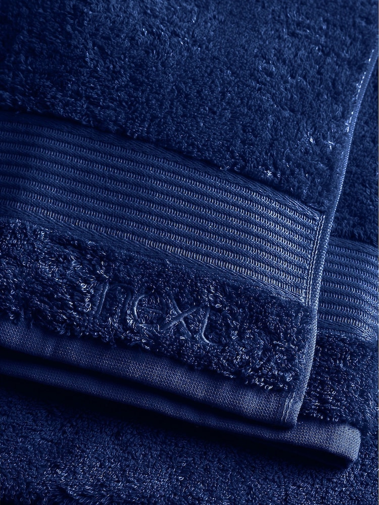 Blue Royal Egyptian Cotton Towel - Image 3 of 5