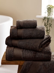 Brown Chocolate Egyptian Cotton Towel - Image 1 of 6
