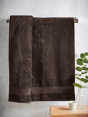 Brown Chocolate Egyptian Cotton Towel - Image 2 of 6