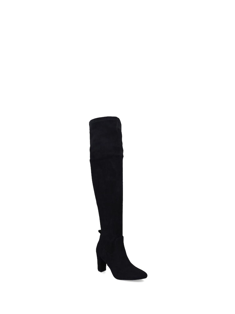 Miss KG Hallie Black OTK Boots - Image 2 of 4