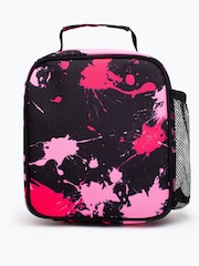 Hype. Unisex Black Pink Splat Crest Lunch Box - Image 2 of 6