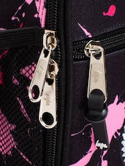 Hype. Unisex Black Pink Splat Crest Lunch Box - Image 4 of 6