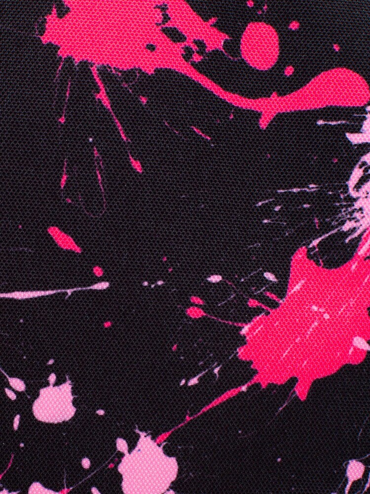 Hype. Unisex Black Pink Splat Crest Lunch Box - Image 6 of 6