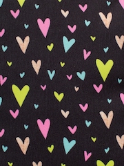 Hype. Multi Heart Gold Glitter Overlay Black Lunch Box - Image 8 of 8