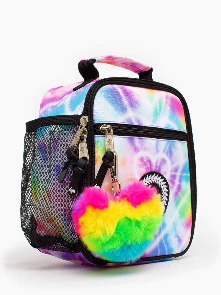 Hype. Purple Rainbow Heart Tie Dye Lunch Box - Image 2 of 8