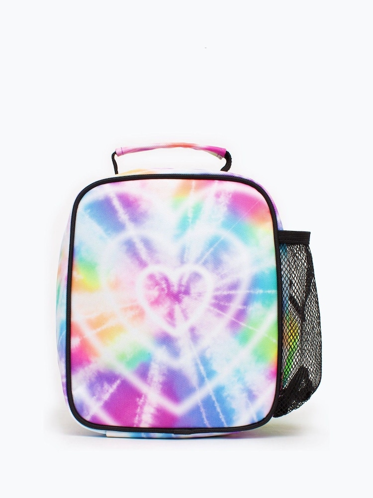 Hype. Purple Rainbow Heart Tie Dye Lunch Box - Image 3 of 8