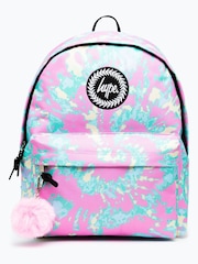 Hype. Purple Pastel Tie Dye Backpack - Image 1 of 9