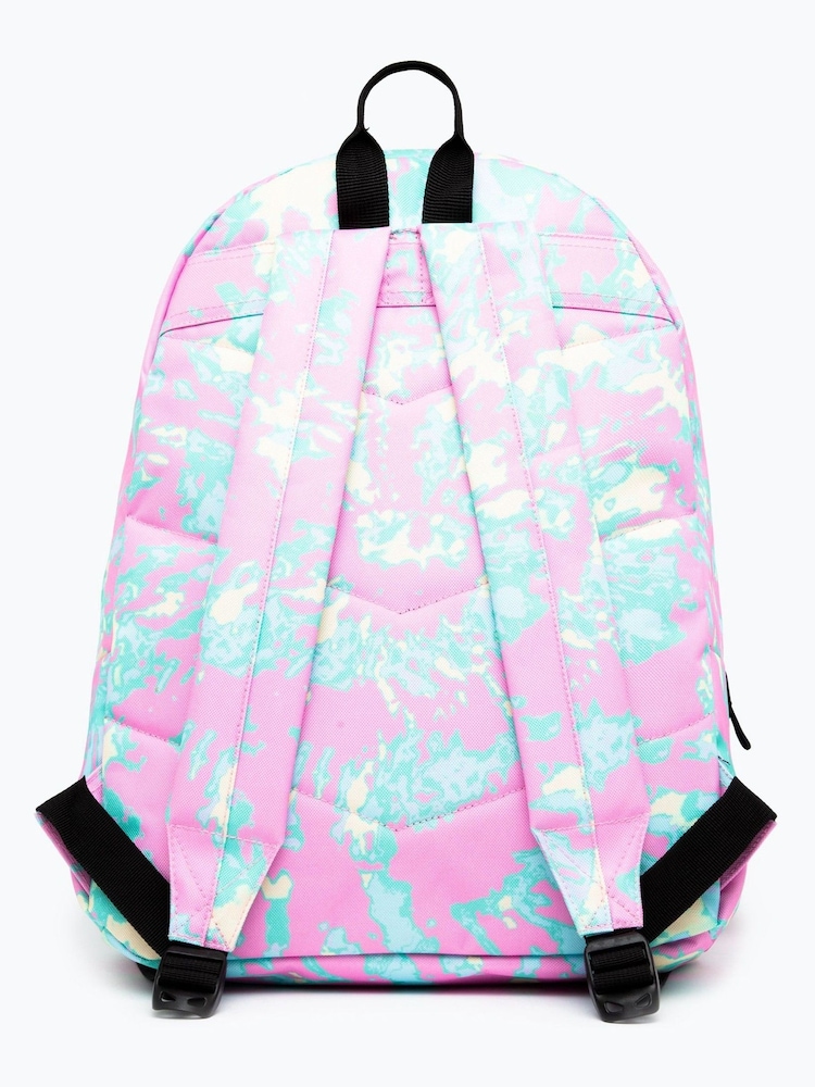 Hype. Purple Pastel Tie Dye Backpack - Image 2 of 9