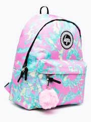 Hype. Purple Pastel Tie Dye Backpack - Image 4 of 9