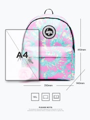 Hype. Purple Pastel Tie Dye Backpack - Image 8 of 9
