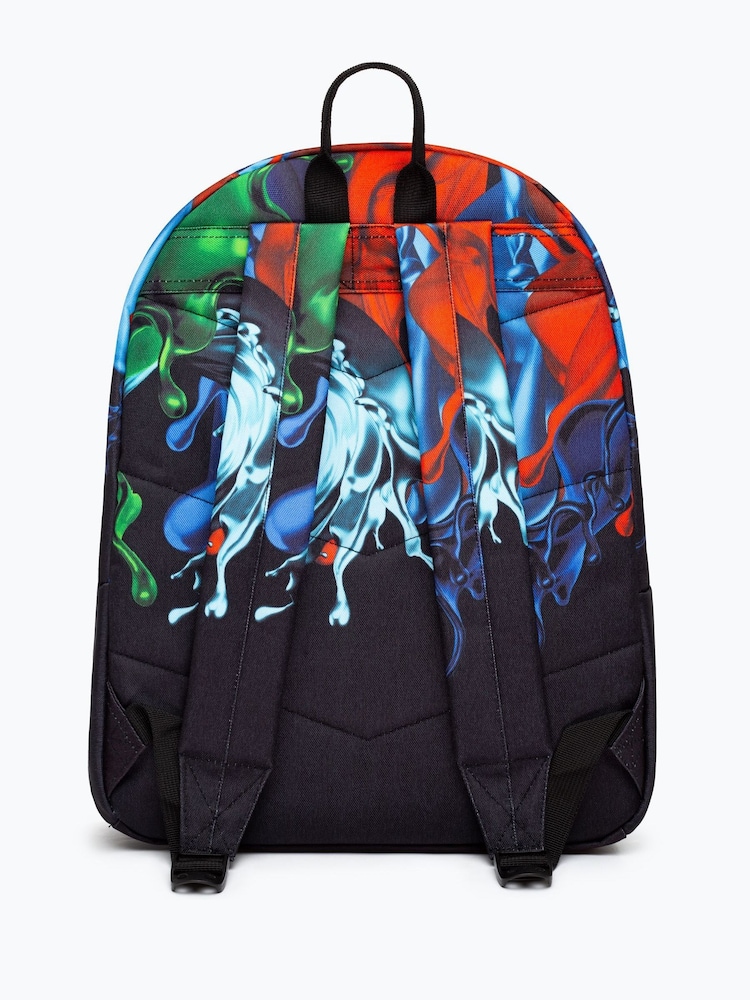 Hype. Liquied Drips Black Backpack - Image 2 of 10