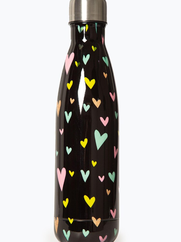 Hype. Multi Heart Gold Glitter Overlay Black Bottle - Image 2 of 7