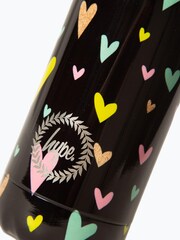 Hype. Multi Heart Gold Glitter Overlay Black Bottle - Image 6 of 7