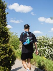 Hype. Black UFO Spaceship Backpack - Image 4 of 15