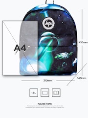 Hype. Black UFO Spaceship Backpack - Image 7 of 15