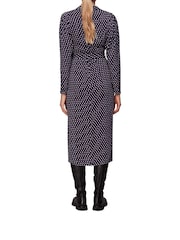 Whistles Natural Dotted Spot Print Shirt Dress - Image 2 of 4