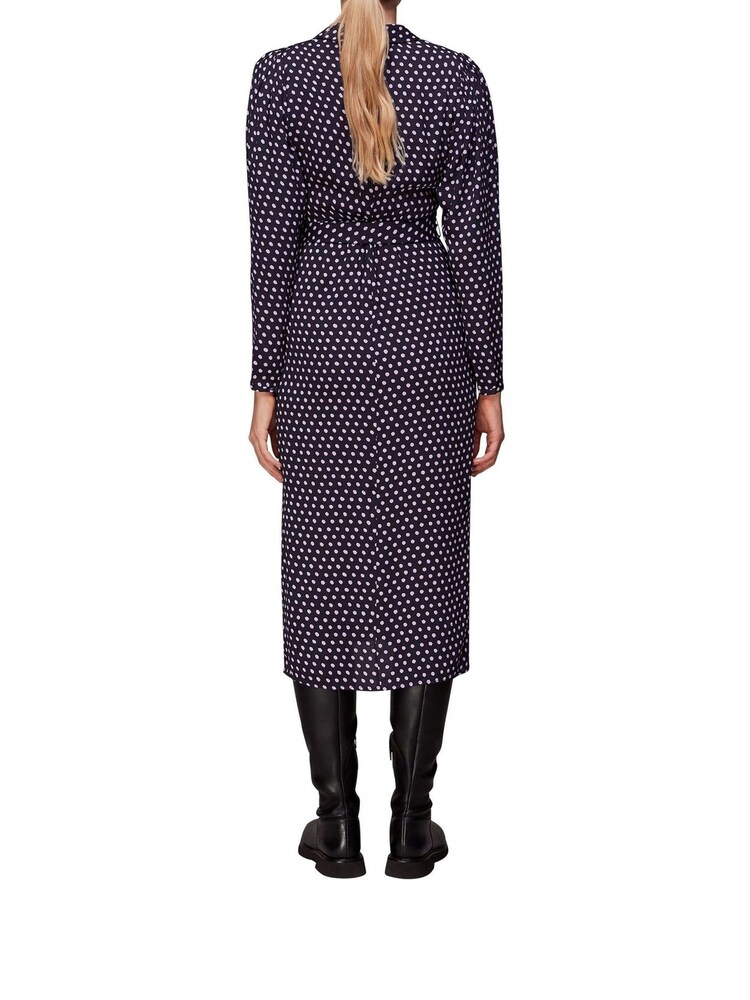 Whistles Natural Dotted Spot Print Shirt Dress - Image 2 of 4