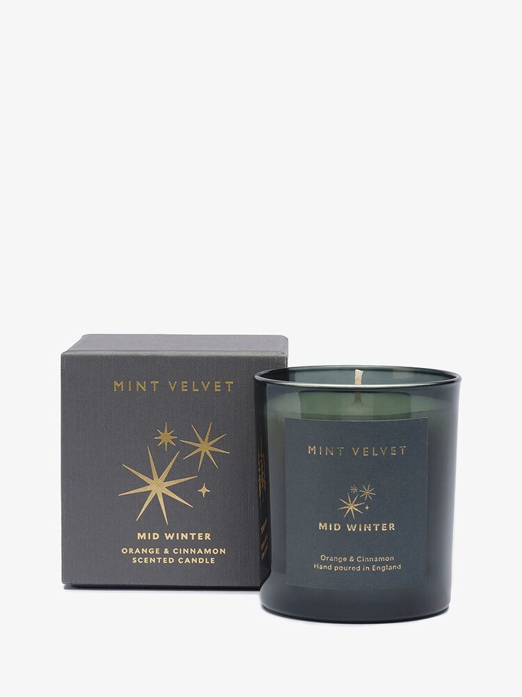Mint Velvet Cream Mid-Winter Scented Candle - Image 3 of 3