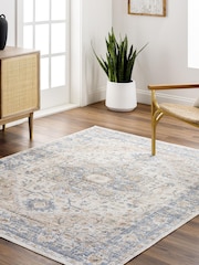 LIVABLISS Beige Lillian Washable Vintage Traditional Boho Rug - Image 1 of 2
