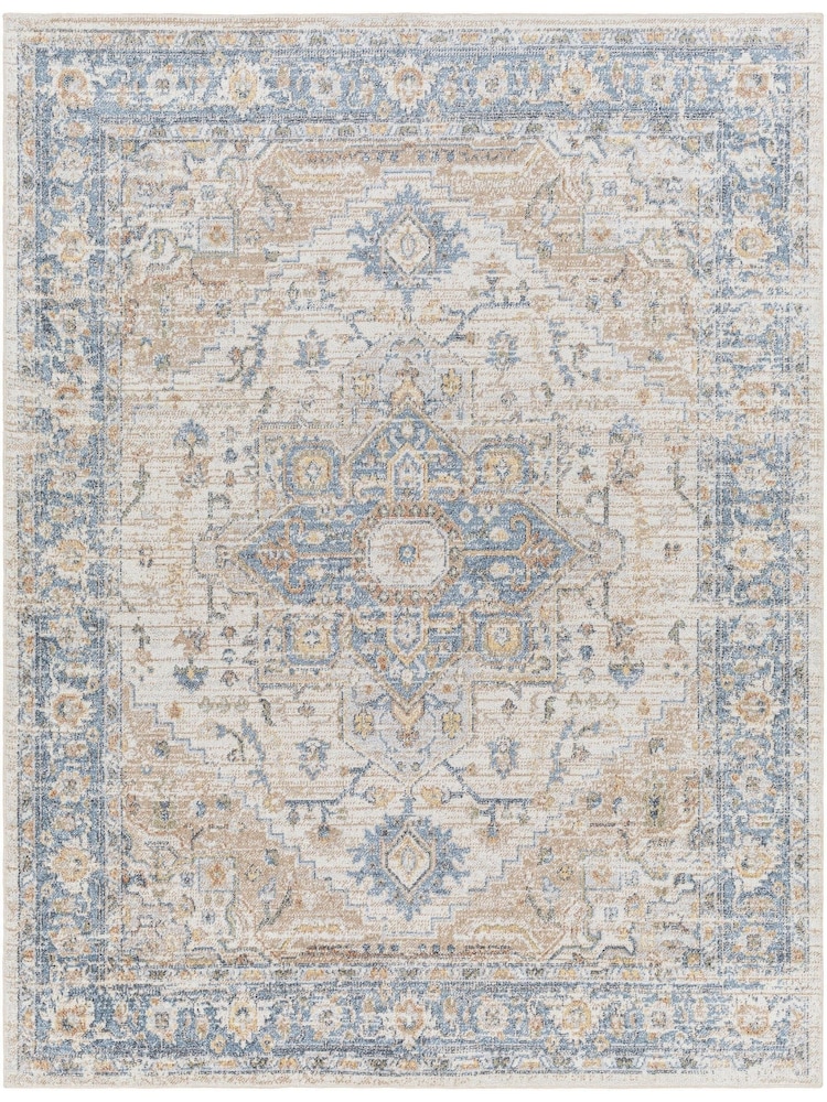 LIVABLISS Beige Lillian Washable Vintage Traditional Boho Rug - Image 2 of 2