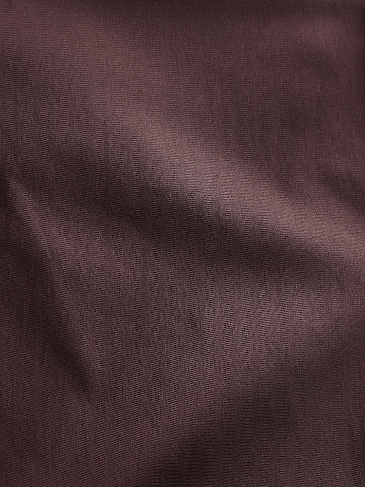 Chocolate Brown EDIT Stretch Shirt - Image 5 of 7