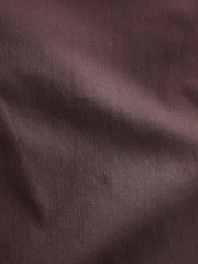 Chocolate Brown EDIT Stretch Shirt - Image 6 of 7