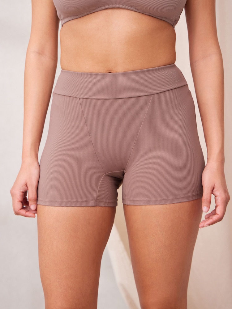 self. Gerippte Boyfriend-Shorts - Bild 2 von 8 self. Gerippte Boyfriend-Shorts - Bild 2 von 8
