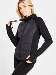 Elle Sport Hybrid Black Jacket - Image 1 of 5