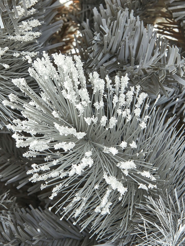 Premier Decorations Ltd Green Snowy Snow Tipped Fir 7ft Christmas Tree - Image 2 of 4