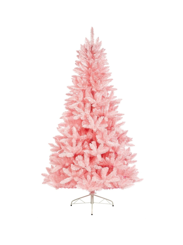 Premier Decorations Ltd Pink Christmas 7ft Tree - Image 2 of 4