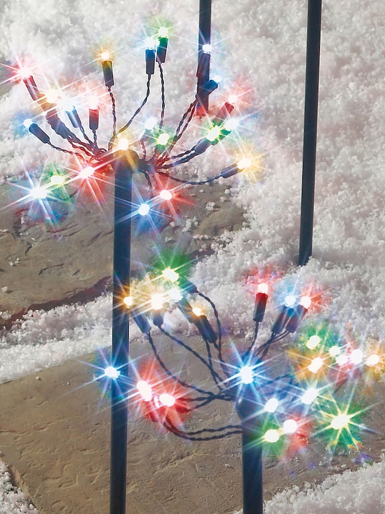 Premier Decorations Ltd 5 Sparkler Multi Action Multi LED Lights With Timer - Image 2 of 4