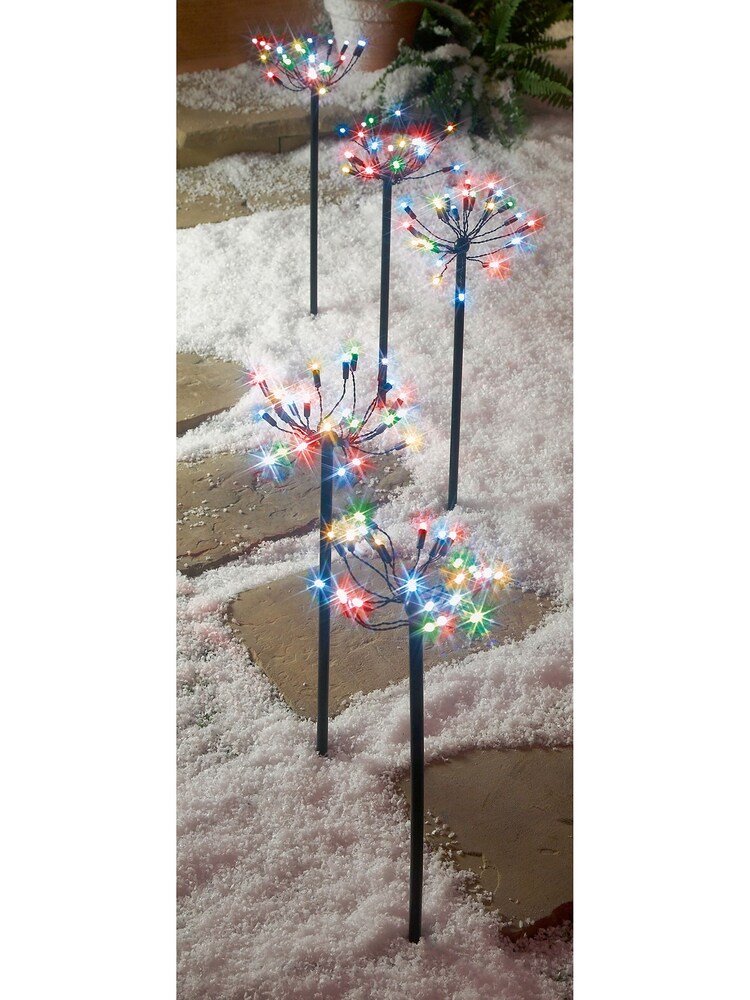 Premier Decorations Ltd 5 Sparkler Multi Action Multi LED Lights With Timer - Image 4 of 4