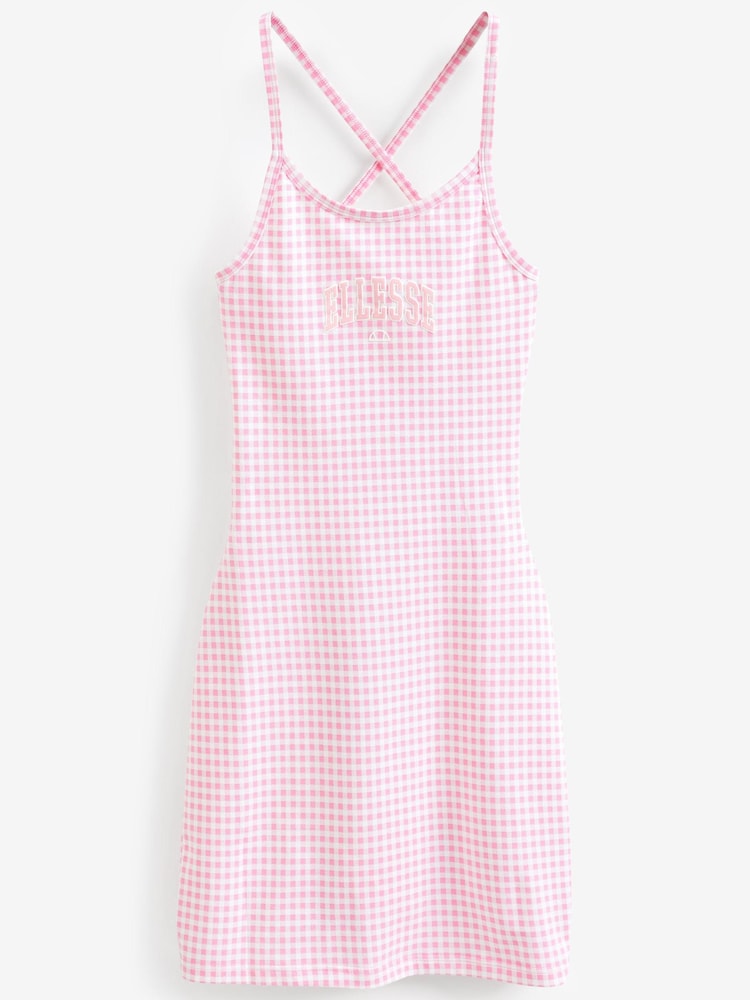 Ellesse Pink Fonti Dress - Image 2 of 2