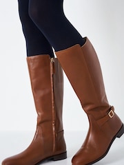 Crew Clothing Company Natural Boots - Image 2 of 2