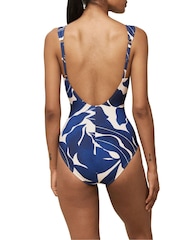 Triumph Blue Padded Underwire Swimsuit - Image 2 of 4