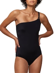 Triumph Wattierter One-Shoulder-Badeanzug, Schwarz - Bild 1 von 4