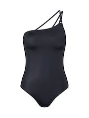 Triumph Wattierter One-Shoulder-Badeanzug, Schwarz - Bild 4 von 4