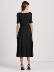 Lauren Ralph Lauren Navy Patterned Munzie Dress - Image 3 of 7