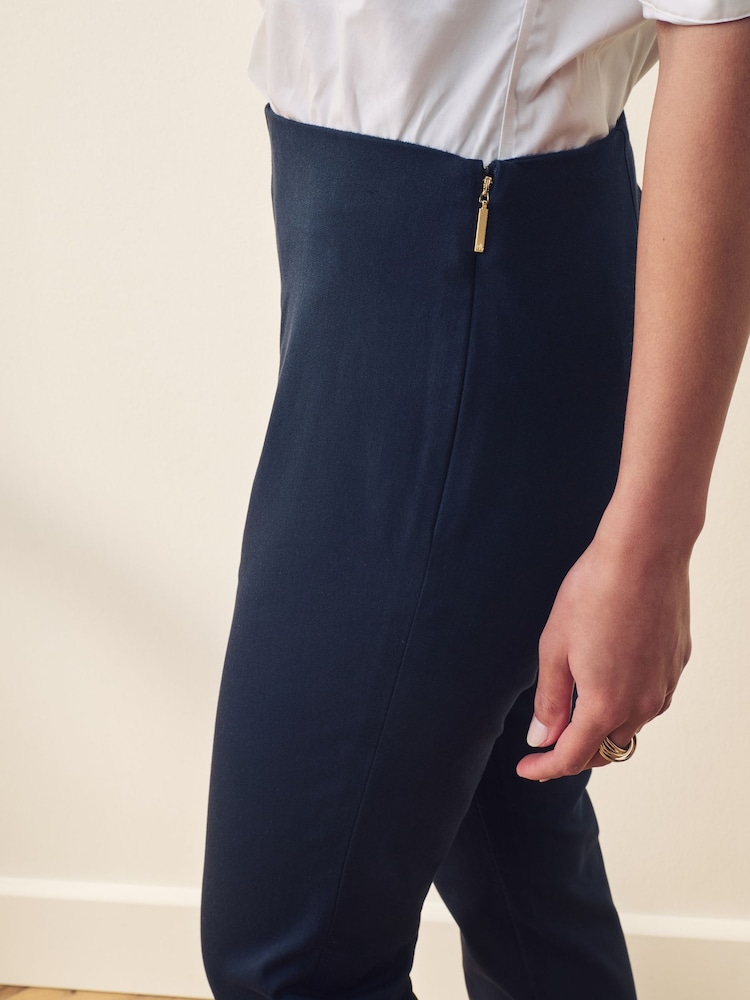Lauren Ralph Lauren Keslina Stretch Twill Skinny Fit Trousers - Image 6 of 6