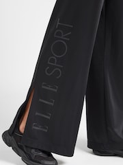 Elle Sport Wide Leg Black Trousers - Image 4 of 6
