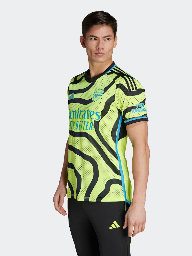 adidas Yellow Arsenal 23/24 Away Jersey - Image 1 of 9