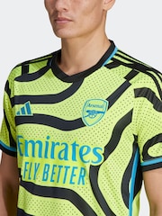 adidas Yellow Arsenal 23/24 Away Jersey - Image 5 of 9