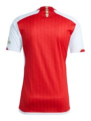 adidas Red Blank Football Arsenal FC Stadium 23/24 Home Shirt - Image 11 of 11